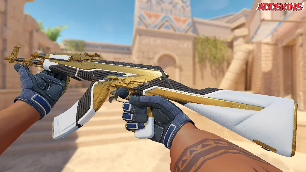 AK-47 | The Oligarch inspecting