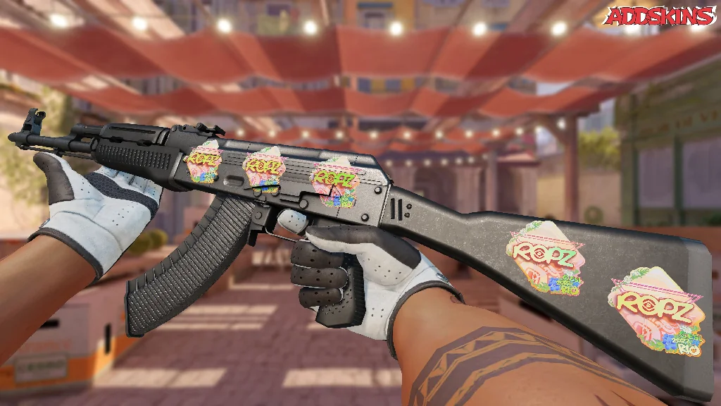 Sticker | ropz (Holo) | Rio 2022 inspecting