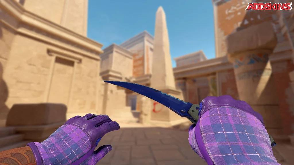 ★ Flip Knife | Doppler Black Pearl holding