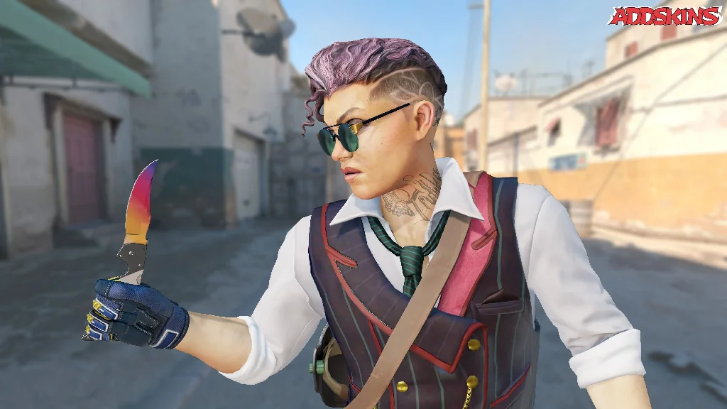 ★ Falchion Knife | Fade pose-2