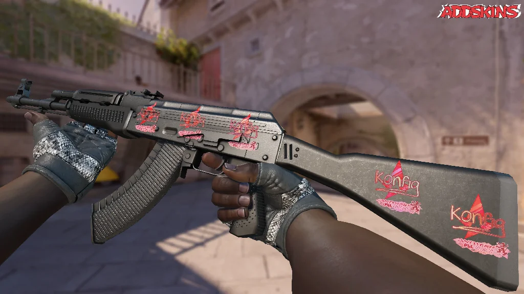 Sticker | k0nfig (Holo) | Antwerp 2022 inspecting