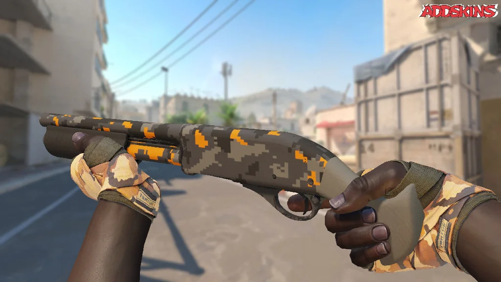 Sawed-Off | Orange DDPAT inspecting