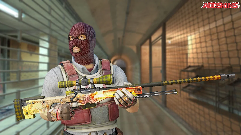AWP | Dragon Lore pose-1