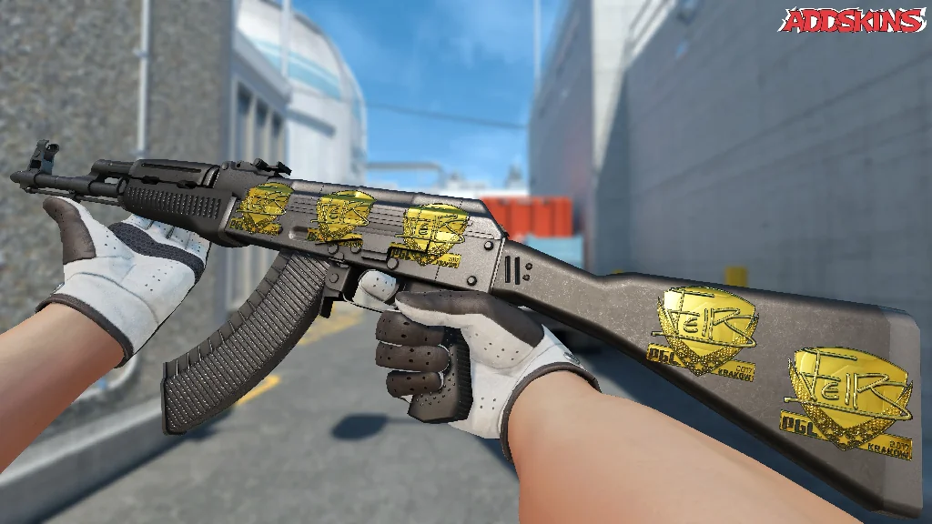 Sticker | felps (Gold) | Krakow 2017 inspecting