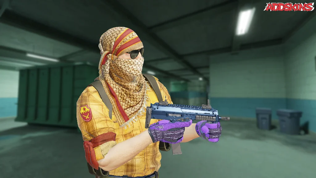 MP7 | Anodized Navy pose-3
