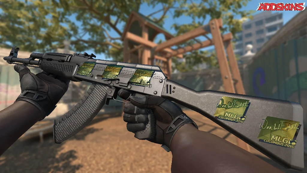 Sticker | WorldEdit (Gold) | MLG Columbus 2016 inspecting