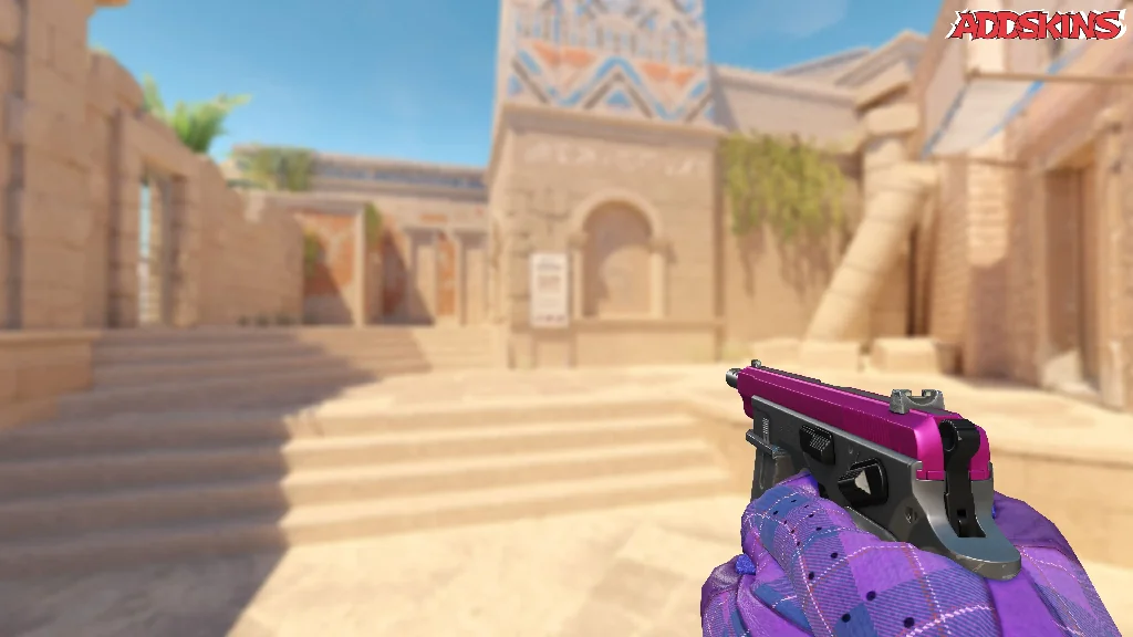 CZ75-Auto | The Fuschia Is Now holding