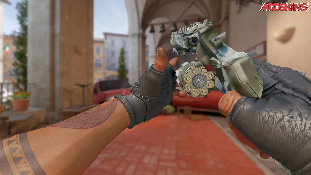 R8 Revolver | Bone Mask reloading