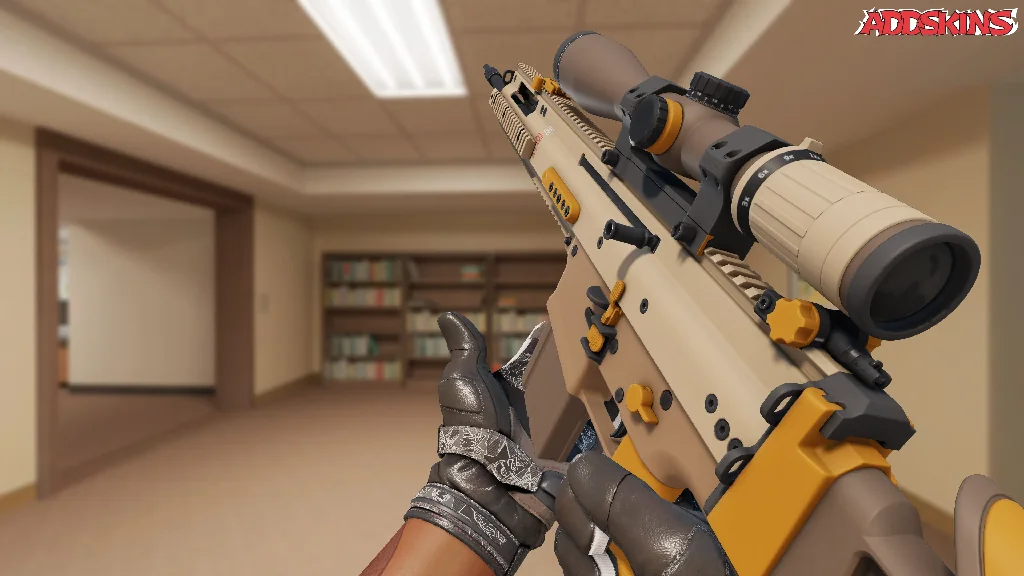 SCAR-20 | Short Ochre reloading