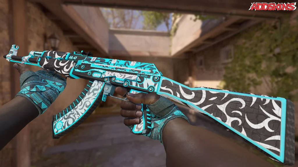 AK-47 | Frontside Misty inspecting