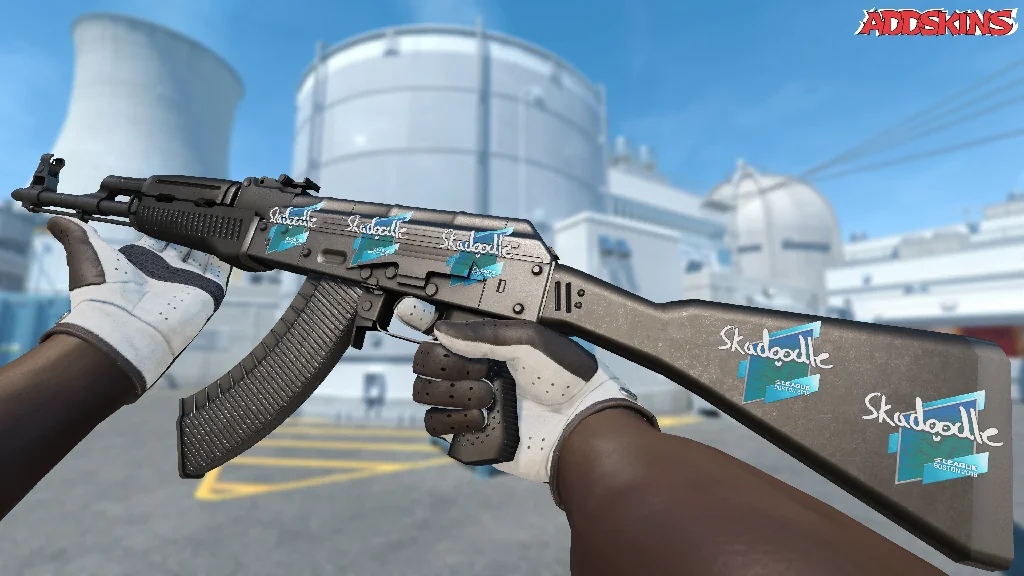 Sticker | Skadoodle | Boston 2018 inspecting