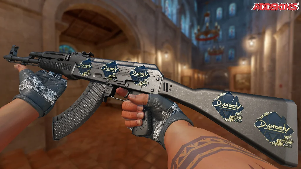 Sticker | dupreeh (Gold) | Rio 2022 inspecting