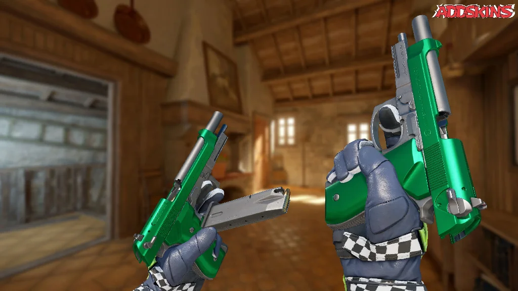 Dual Berettas | Emerald reloading