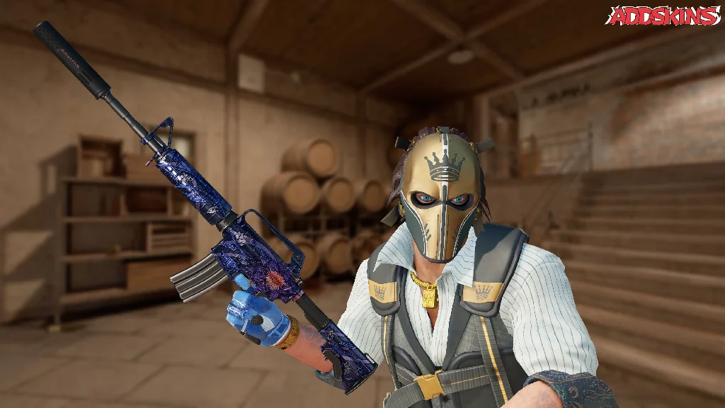 M4A1-S | Black Lotus pose-2