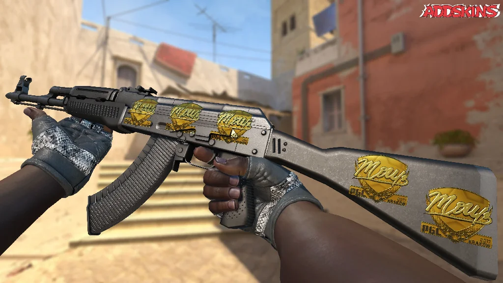 Sticker | mou (Gold) | Krakow 2017 inspecting