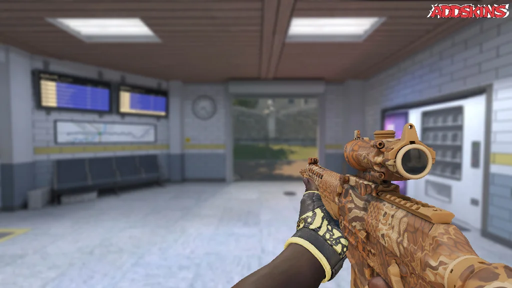 SG 553 | Safari Print holding