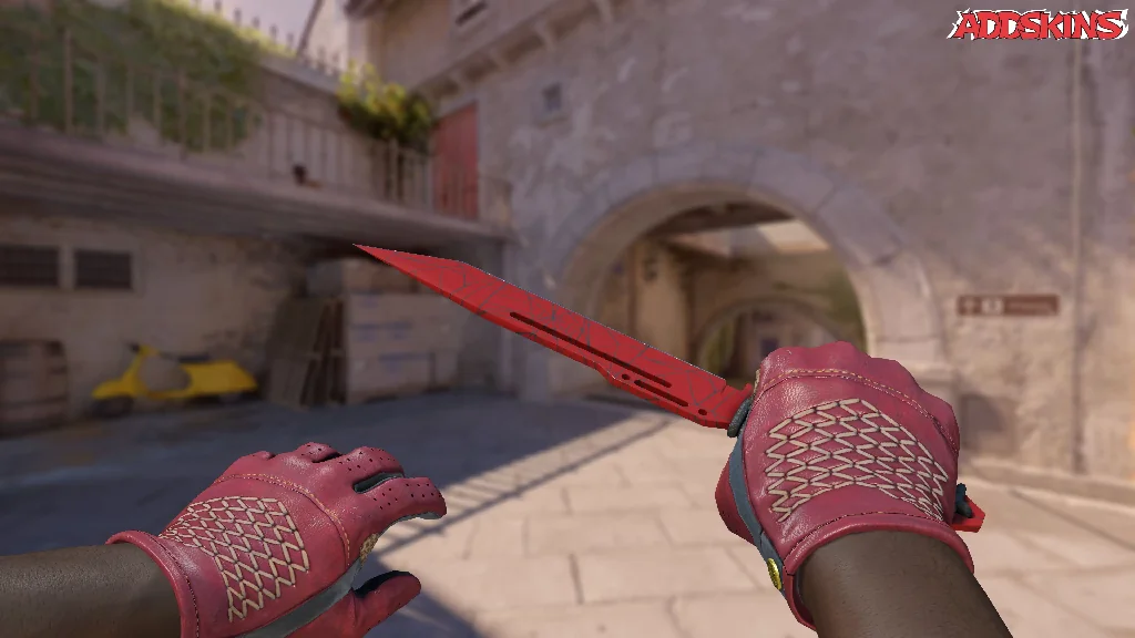 ★ Paracord Knife | Crimson Web holding