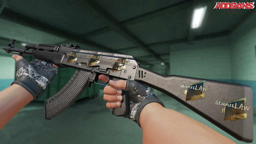 Sticker | stanislaw (Gold) | Boston 2018 inspecting