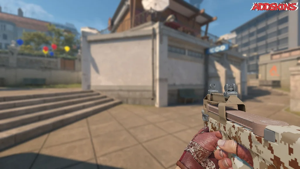 P90 | Desert DDPAT holding