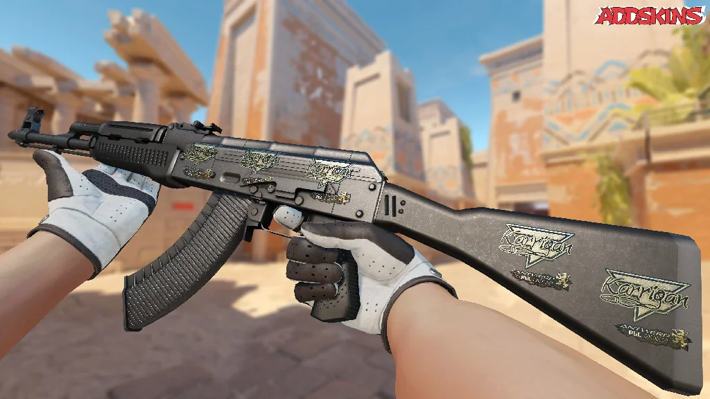 Sticker | karrigan (Gold) | Antwerp 2022 inspecting