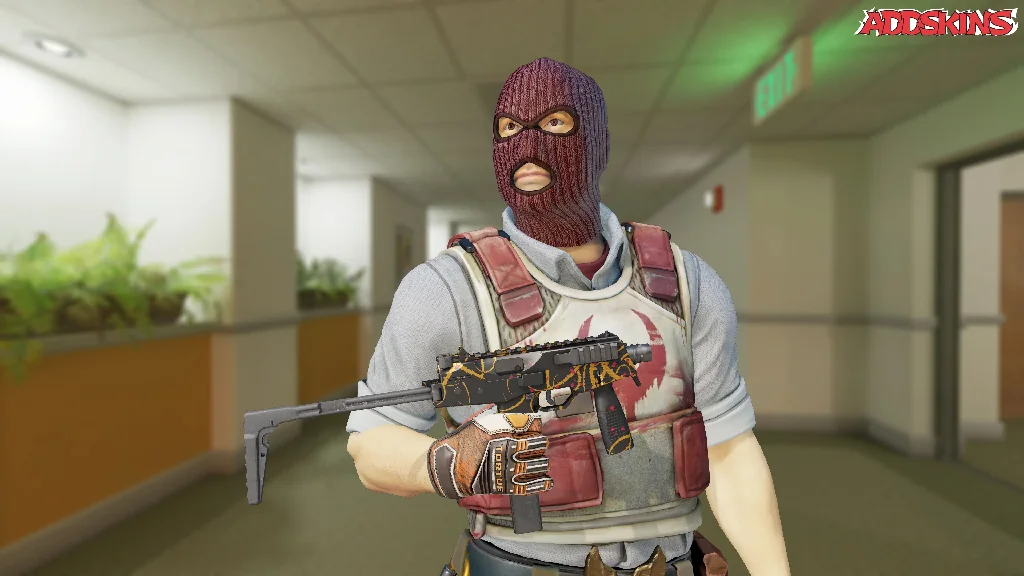 MP9 | Rose Iron pose-1