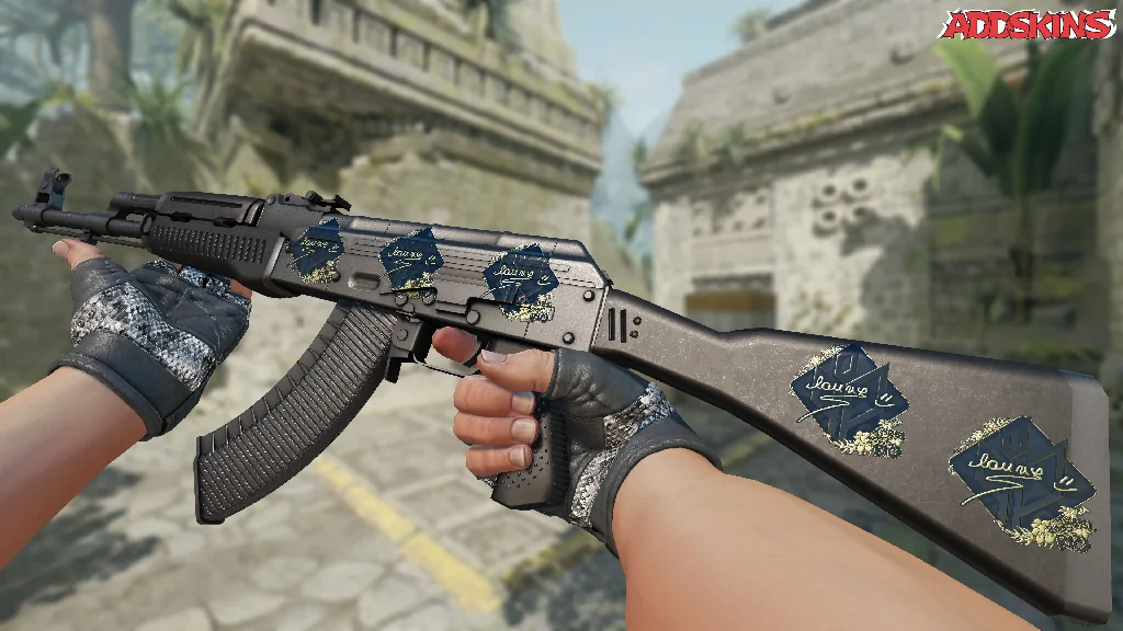 Sticker | lauNX (Gold) | Rio 2022 inspecting