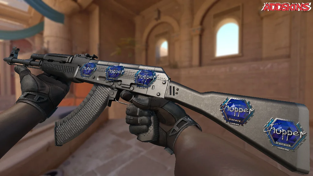 Sticker | chopper (Foil) | London 2018 inspecting