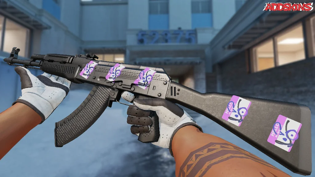 Sticker | Hello AUG inspecting