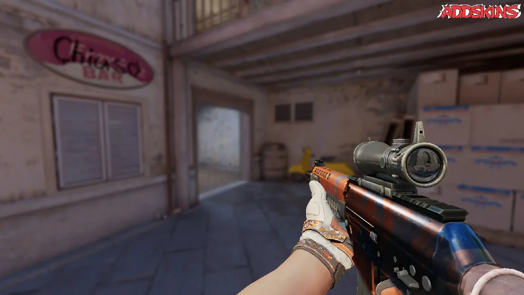 SG 553 | Danger Close holding