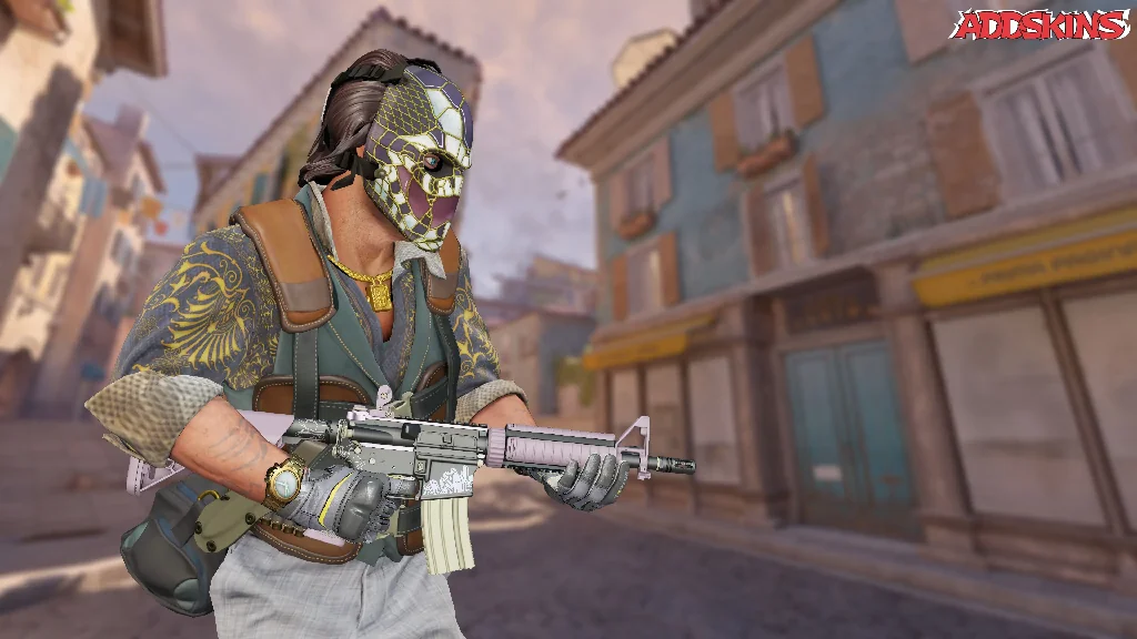 M4A4 | Polysoup pose-3