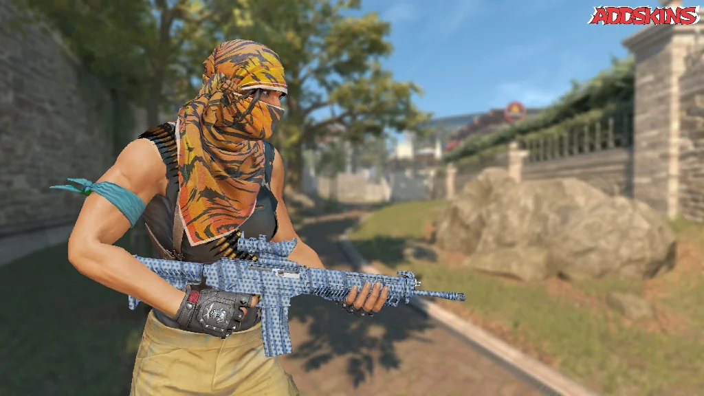 SG 553 | Waves Perforated pose-3