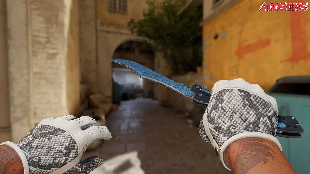 ★ Butterfly Knife | Damascus Steel holding