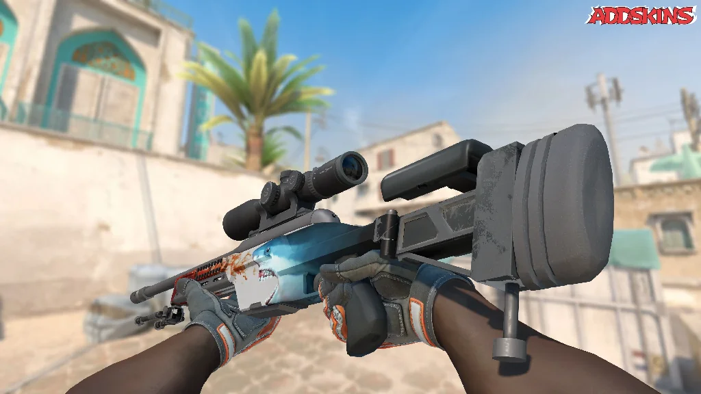 SSG 08 | Blood in the Water inspecting