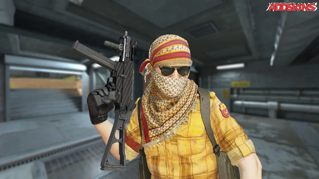 UMP-45 | Carbon Fiber pose-2