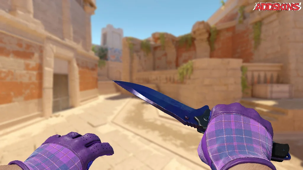 ★ Nomad Knife | Doppler Black Pearl holding