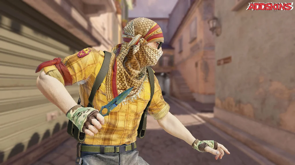 ★ Skeleton Knife | Case Hardened pose-3