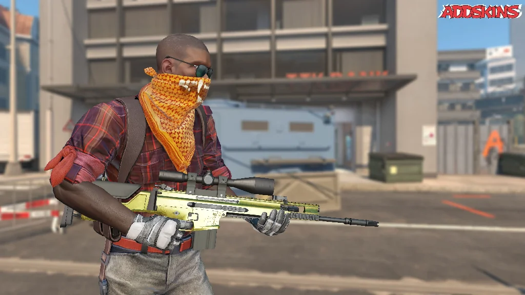SCAR-20 | Brass pose-3