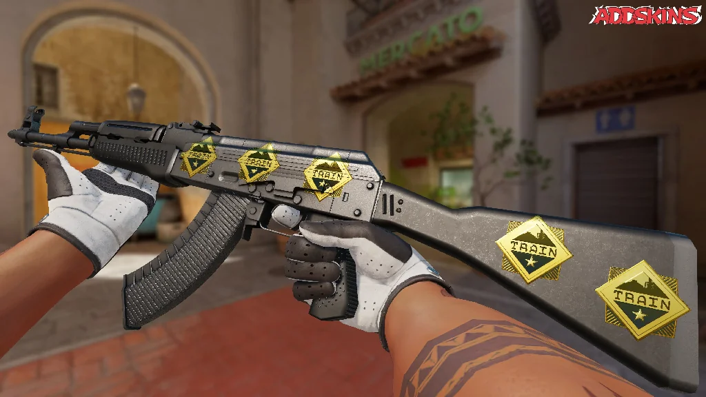 Sticker | Train (Gold) inspecting
