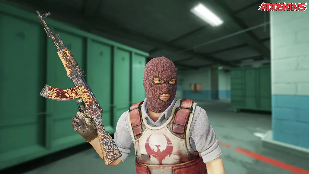 AK-47 | Searing Rage pose-2
