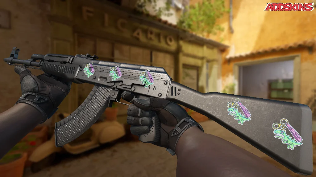 Sticker | Mr. Chompy inspecting