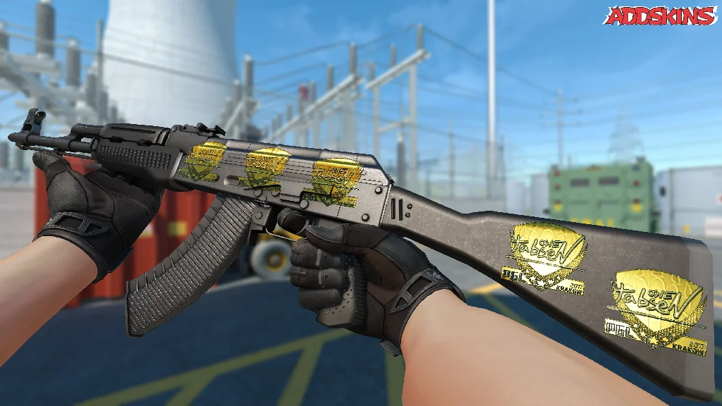 Sticker | tabseN (Gold) | Krakow 2017 inspecting