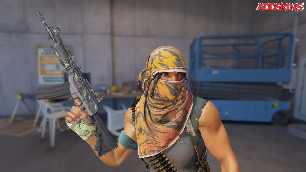 Galil AR | Grey Smoke pose-2