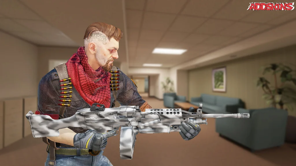 M249 | Contrast Spray pose-3