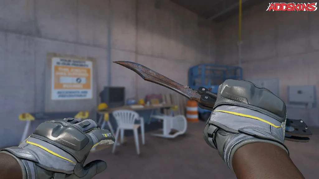 ★ Butterfly Knife | Rust Coat holding