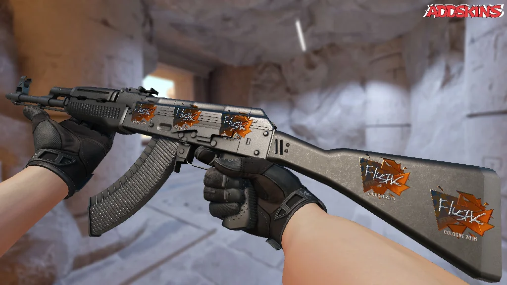 Sticker | flusha (Foil) | Cologne 2016 inspecting