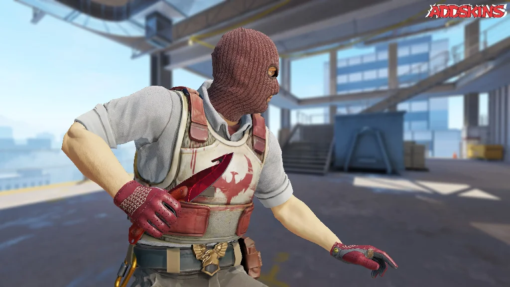 ★ Gut Knife | Doppler Ruby pose-3
