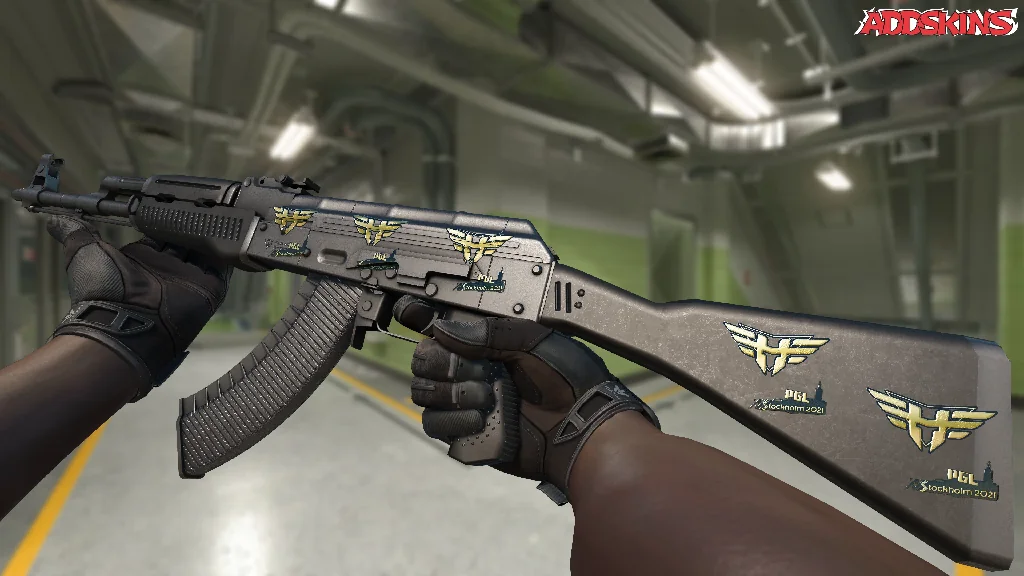 Sticker | Heroic (Gold) | Stockholm 2021 inspecting