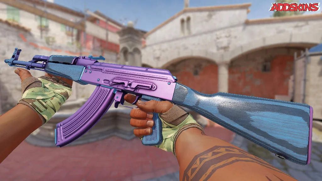 AK-47 | Midnight Laminate inspecting