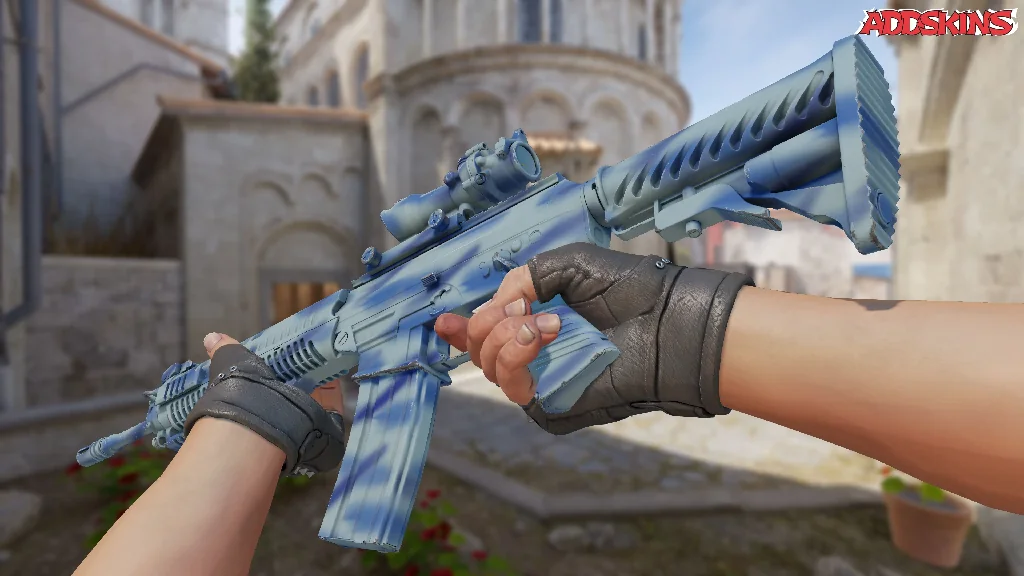 SG 553 | Wave Spray inspecting