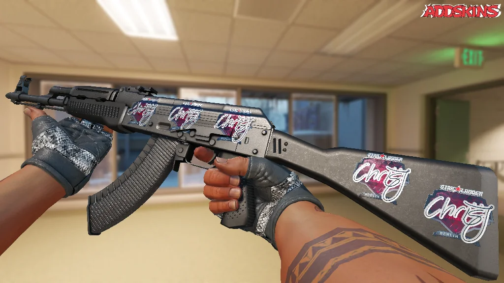 Sticker | chrisJ (Foil) | Berlin 2019 inspecting